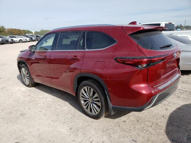 Image 2 of Toyota Highlander Hybrid Platinum 2020 with VIN 5TDEBRCH7LS012248