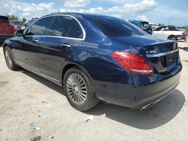 Image 2 of 2015 MERCEDES-BENZ C-CLASS 300 4MATIC 2015 with VIN 55SWF4KB2FU038983