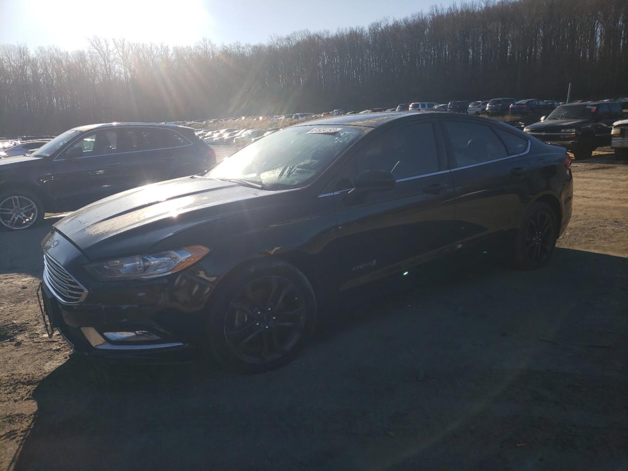 Изображение 1 2018 FORD FUSION SE HYBRID 2018 с VIN 3FA6P0LU9JR151477
