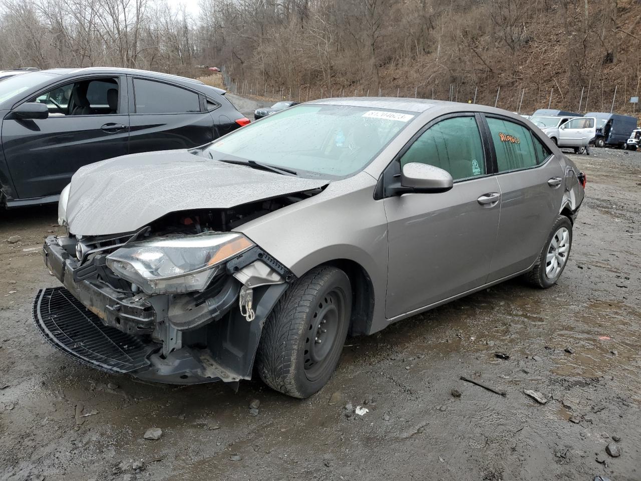 Image 1 of 2016 TOYOTA COROLLA L 2016 with VIN 2T1BURHE4GC557804