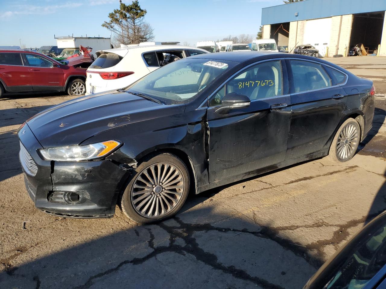 Изображение 1 2014 FORD FUSION TITANIUM 2014 с VIN 3FA6P0K94ER353369
