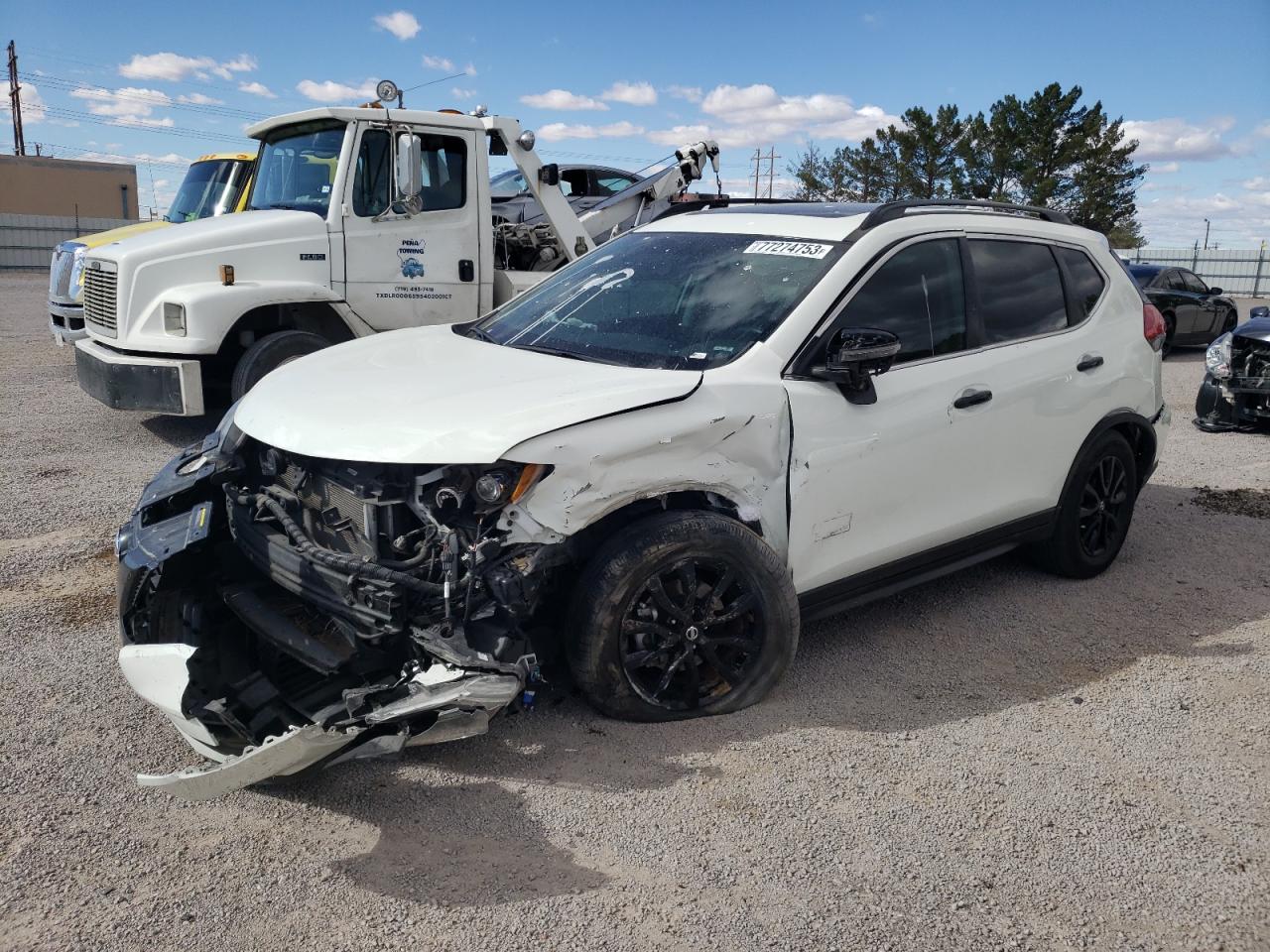 Image 1 of 2017 NISSAN ROGUE S 2017 with VIN 5N1AT2MTXHC755996