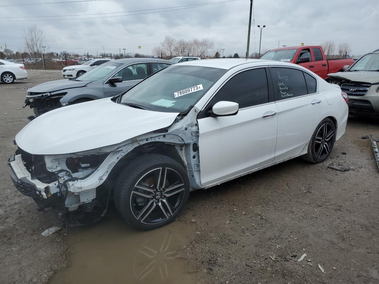 Image 1 of 2017 HONDA ACCORD SPORT SPECIAL EDITION 2017 with VIN 1HGCR2F16HA113943