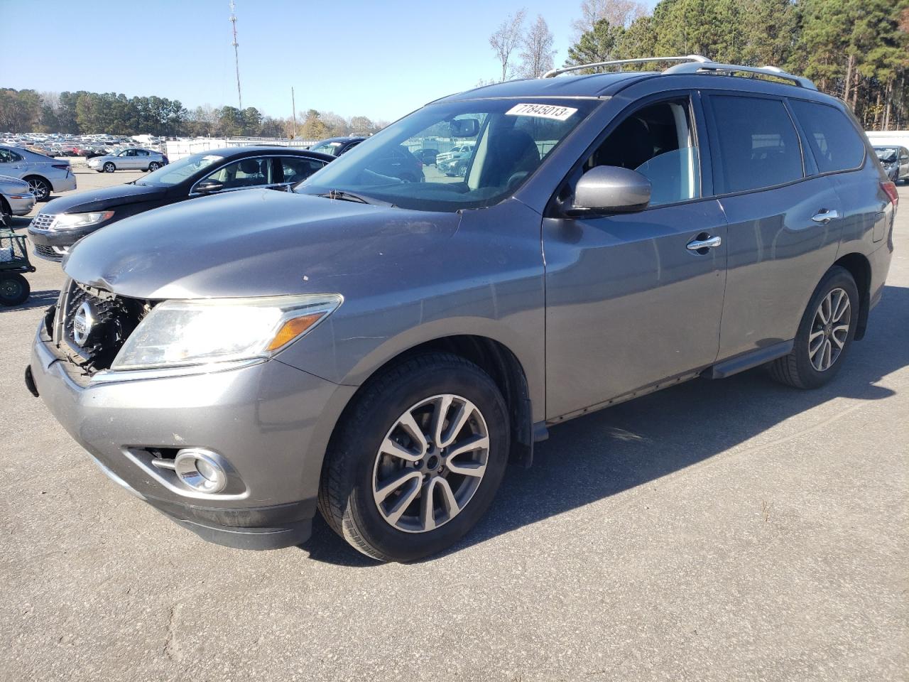 Image 1 of 2015 NISSAN PATHFINDER S 2015 with VIN 5N1AR2MN2FC675590