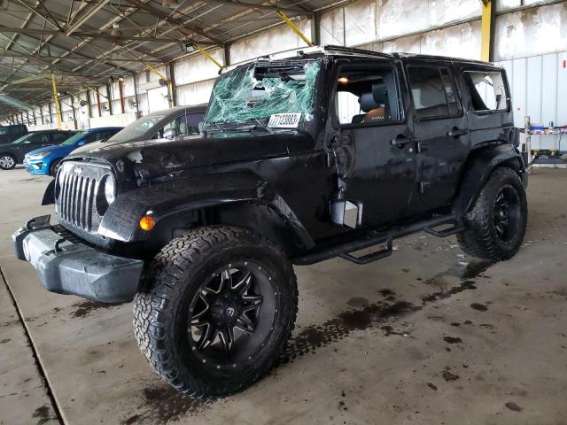 Image 1 of 2015 JEEP WRANGLER UNLIMITED SAHARA 2015 with VIN 1C4BJWEG9FL537326