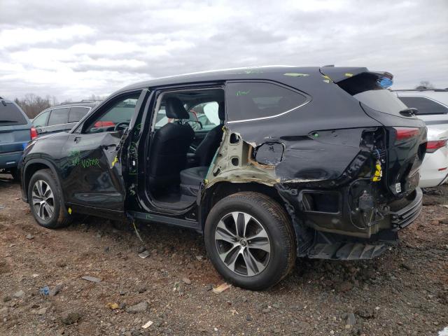 Image 2 of 2021 TOYOTA HIGHLANDER XLE 2021 with VIN 5TDHZRBH5MS083816