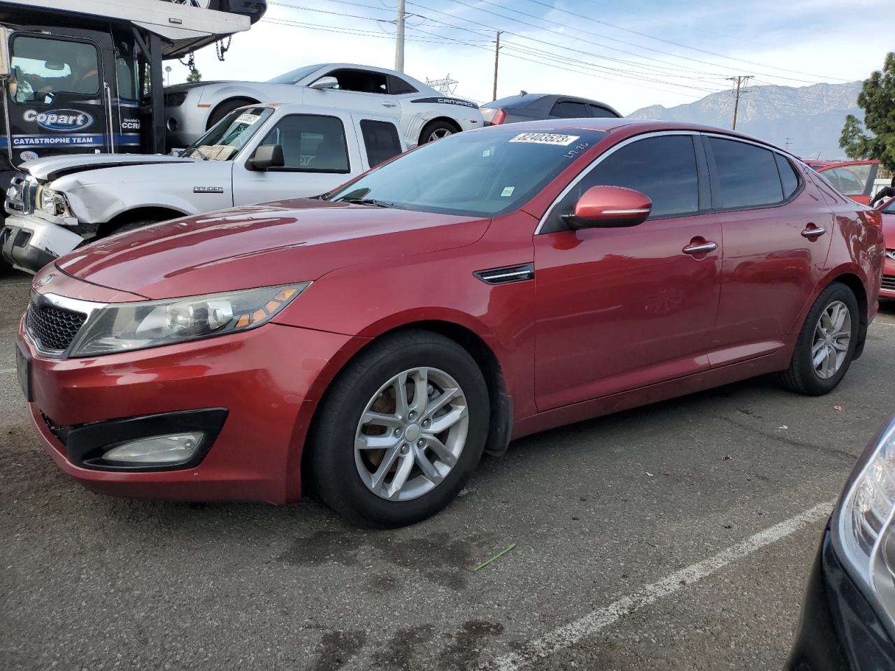 Image 1 of 2013 KIA OPTIMA LX 2013 with VIN 5XXGM4A73DG171108