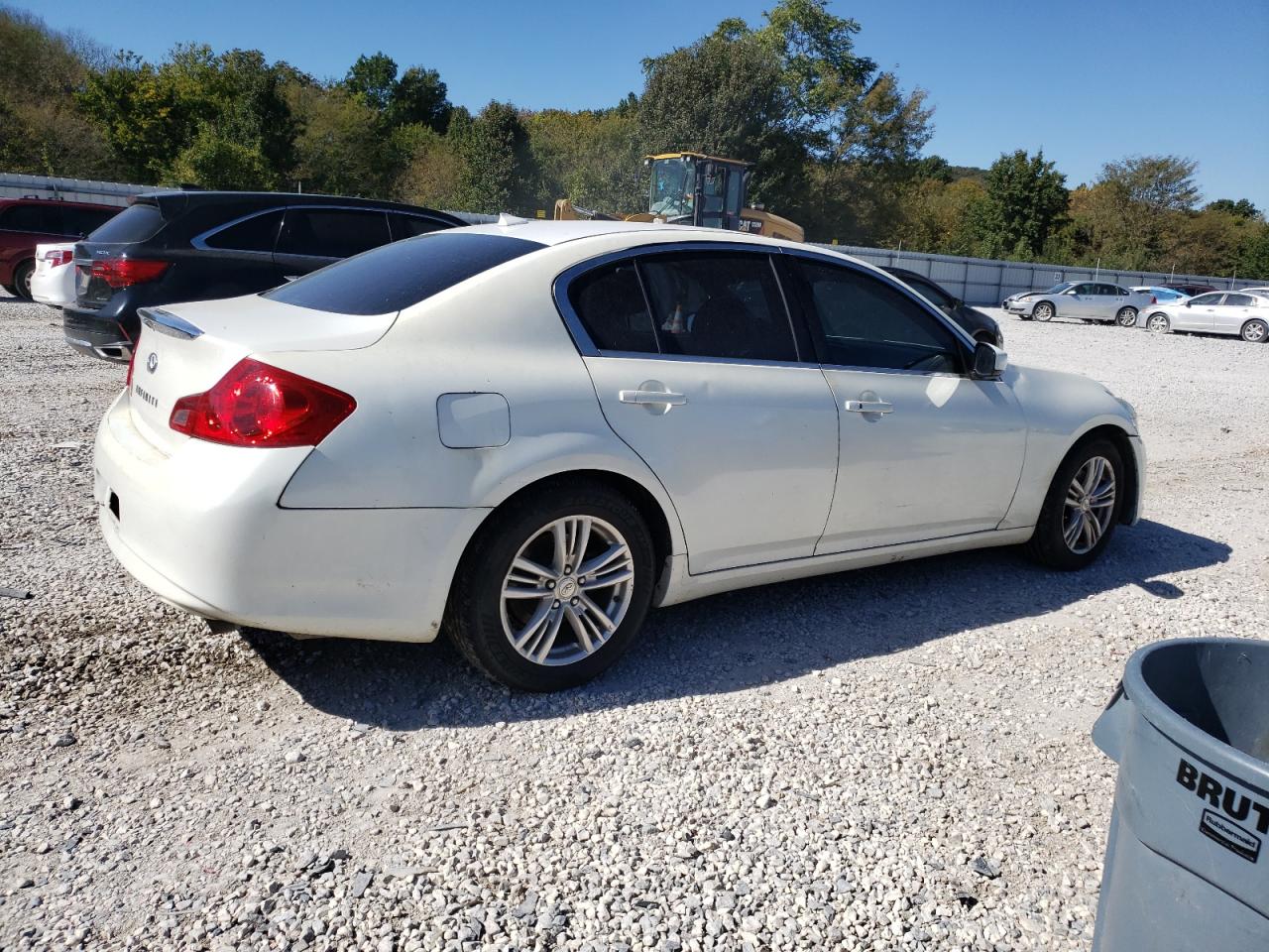 Image 3 of 2011 INFINITI G25 BASE 2011 with VIN JN1DV6APXBM830596