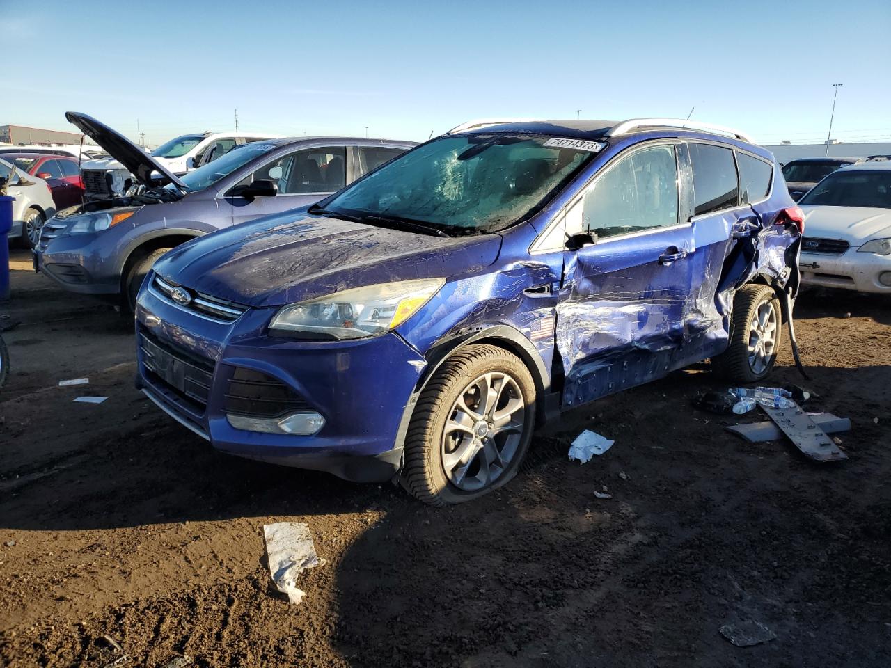 Obraz 1 z 2015 FORD ESCAPE TITANIUM 2015 z VIN 1FMCU9JX5FUA42761