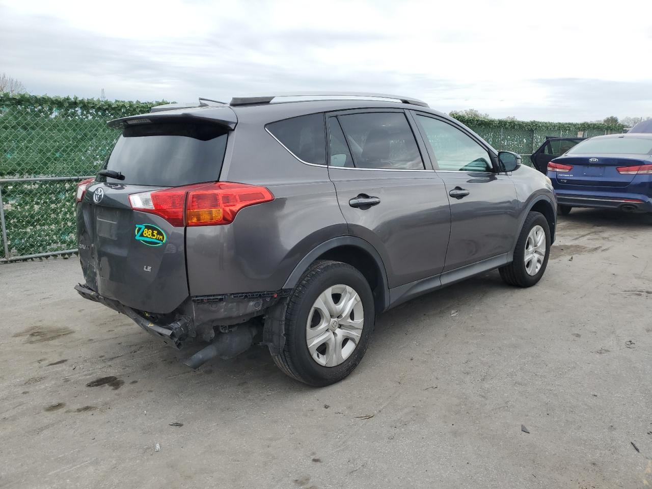 Image 3 of 2015 TOYOTA RAV4 LE 2015 with VIN 2T3ZFREV2FW204382