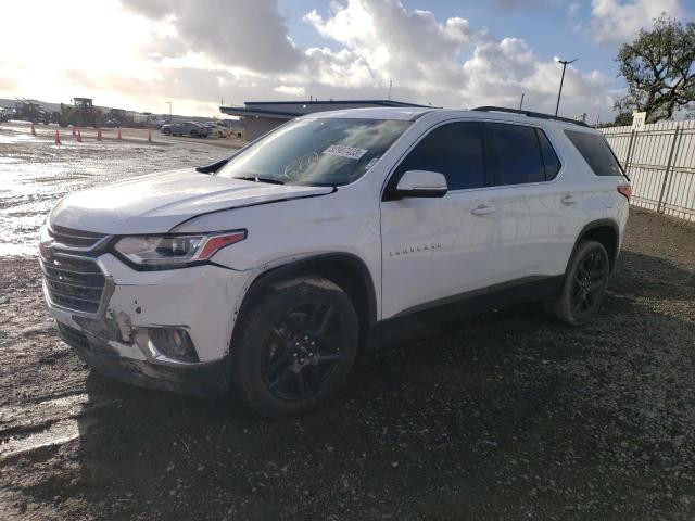 Image 1 of 2021 CHEVROLET TRAVERSE LT 2021 with VIN 1GNERGKW6MJ171610