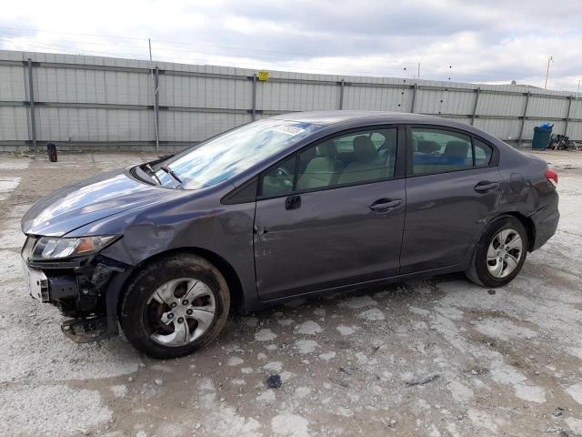 Image 1 of 2014 HONDA CIVIC LX 2014 with VIN 19XFB2F5XEE047781