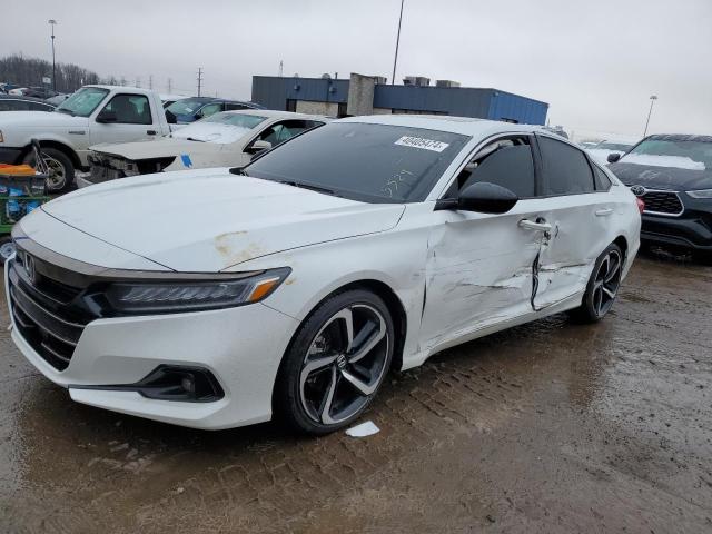 Image 1 of 2022 HONDA ACCORD SPORT 2022 with VIN 1HGCV2F34NA025529
