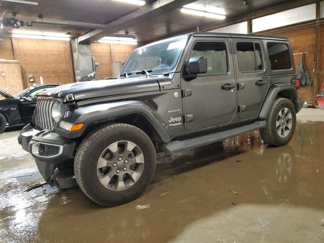 Image 1 of 2019 JEEP WRANGLER UNLIMITED SAHARA 2019 with VIN 1C4HJXEG0KW648078