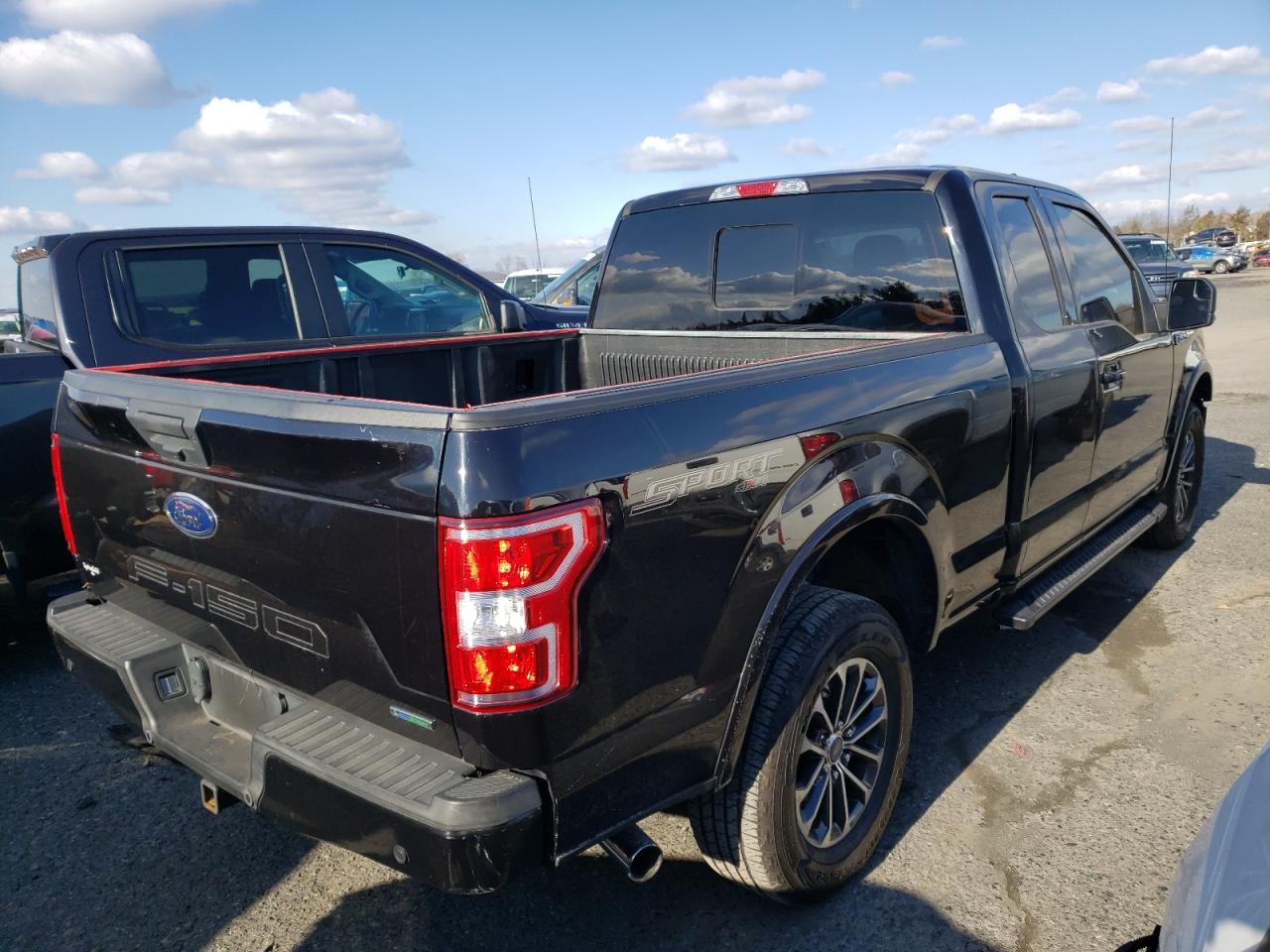 Image 3 of 2019 FORD F150 SUPER CAB 2019 with VIN 1FTFX1E41KKE43787