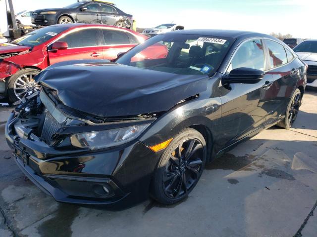 Image 1 of 2020 HONDA CIVIC SPORT 2020 with VIN 19XFC2F85LE014496