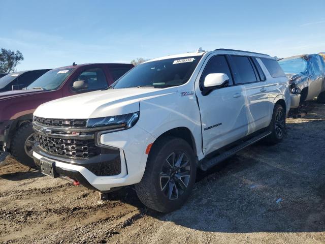 Image 1 of 2021 CHEVROLET SUBURBAN K1500 Z71 2021 with VIN 1GNSKDKD5MR325293