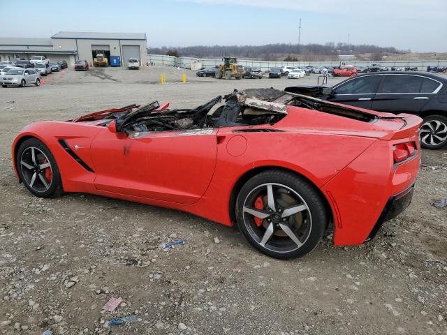 Image 2 of 2015 CHEVROLET CORVETTE STINGRAY 2LT 2015 with VIN 1G1YD2D74F5109978