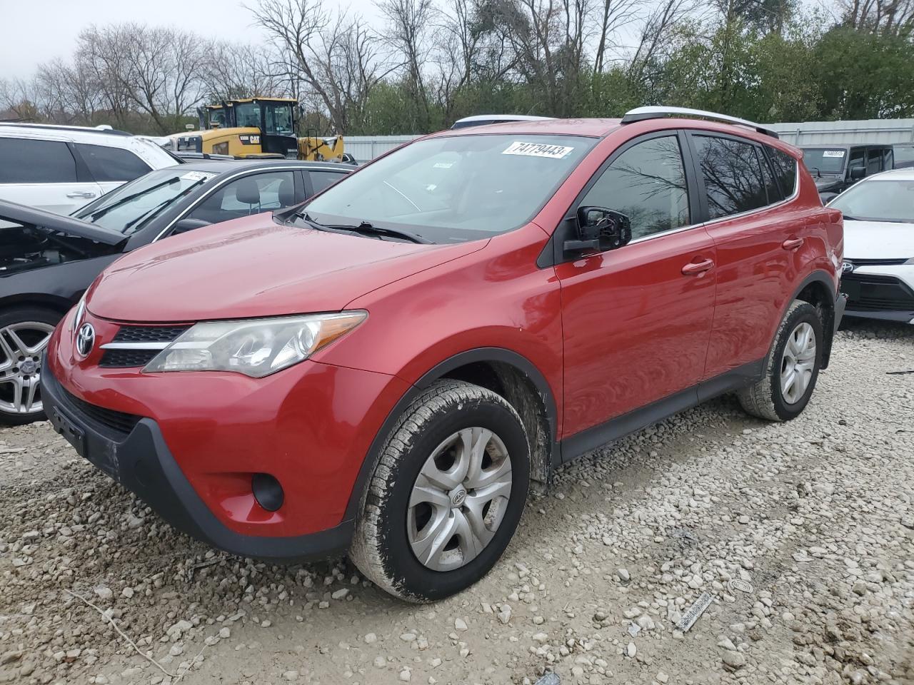 Image 1 of 2013 TOYOTA RAV4 LE 2013 with VIN JTMBFREV6DD021076