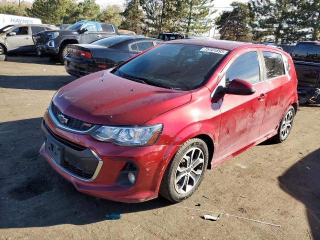 Image 1 of 2018 CHEVROLET SONIC LT 2018 with VIN 1G1JD6SB4J4121837