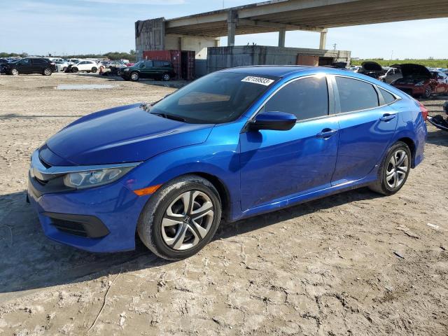 Image 1 of 2018 HONDA CIVIC LX 2018 with VIN 2HGFC2F57JH567854