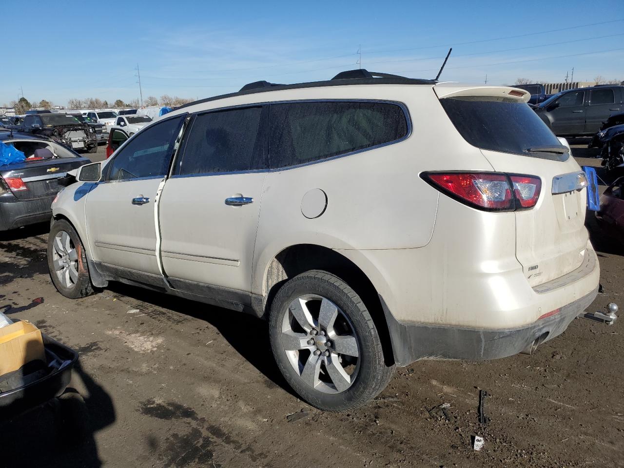 Image 2 of 2014 CHEVROLET TRAVERSE LTZ 2014 with VIN 1GNKVJKD5EJ236667