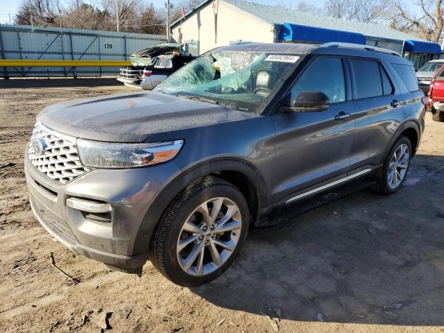 Image 1 of 2021 FORD EXPLORER PLATINUM 2021 with VIN 1FM5K8HC4MGC11305