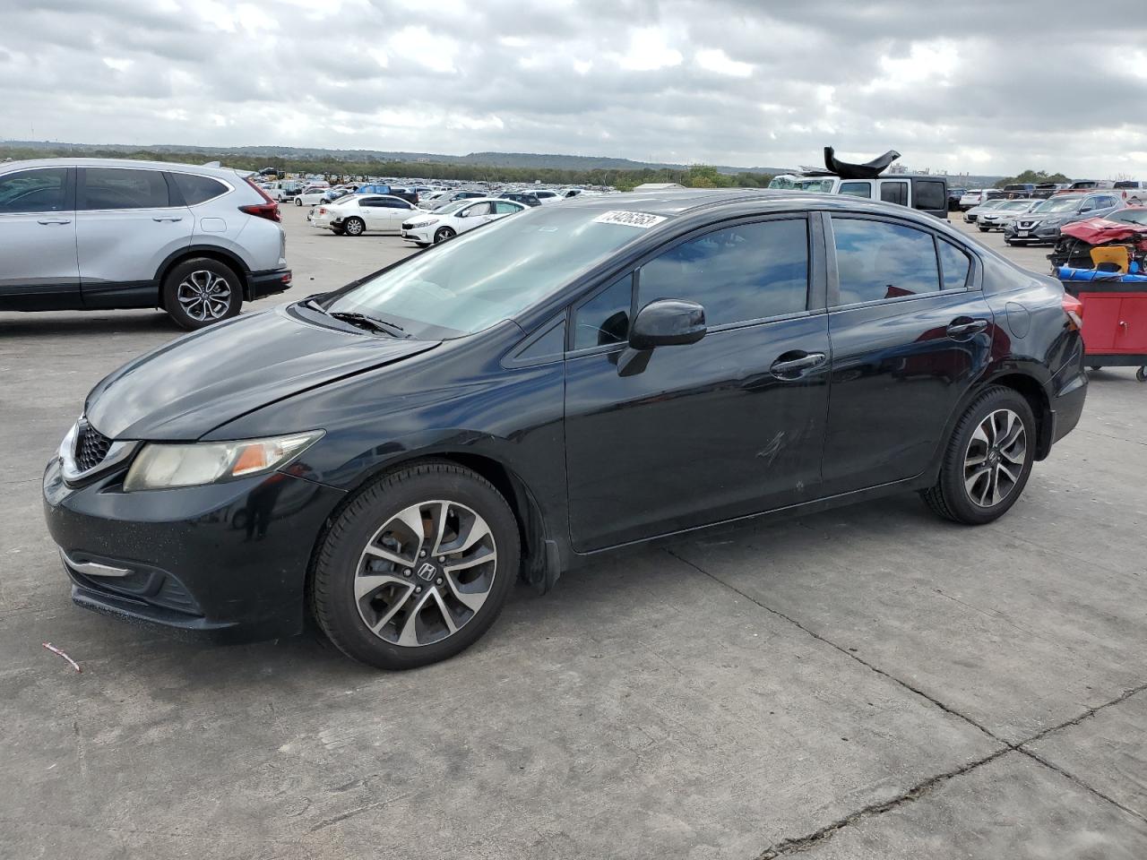 Obraz 1 z 2013 HONDA CIVIC EX 2013 z VIN 19XFB2F88DE054687