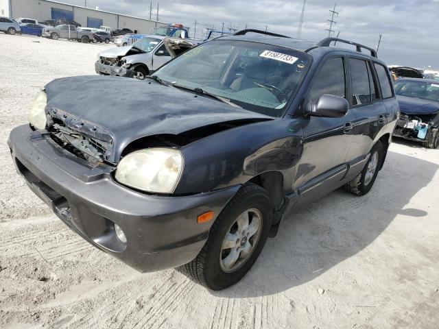 Image 1 of 2006 HYUNDAI SANTA FE GLS 2006 with VIN KM8SC13D76U056955