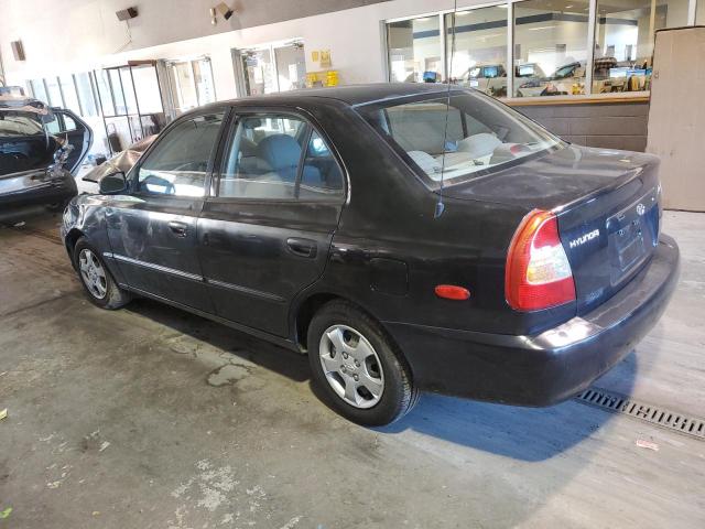 Image 2 of 2000 HYUNDAI ACCENT GL 2000 with VIN KMHCG45G4YU047621