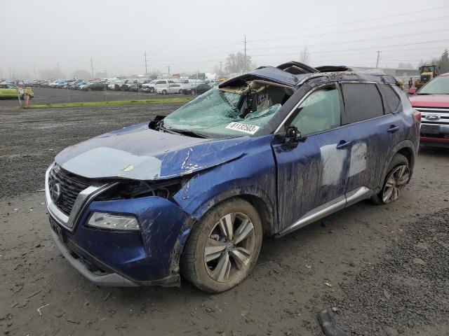 Image 1 of 2021 NISSAN ROGUE SL 2021 with VIN 5N1AT3CB0MC833128