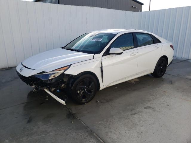 Image 1 of 2021 HYUNDAI ELANTRA SEL 2021 with VIN 5NPLM4AG0MH018155