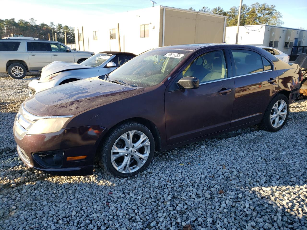 Image 1 of 2012 FORD FUSION SE 2012 with VIN 3FAHP0HA3CR372678
