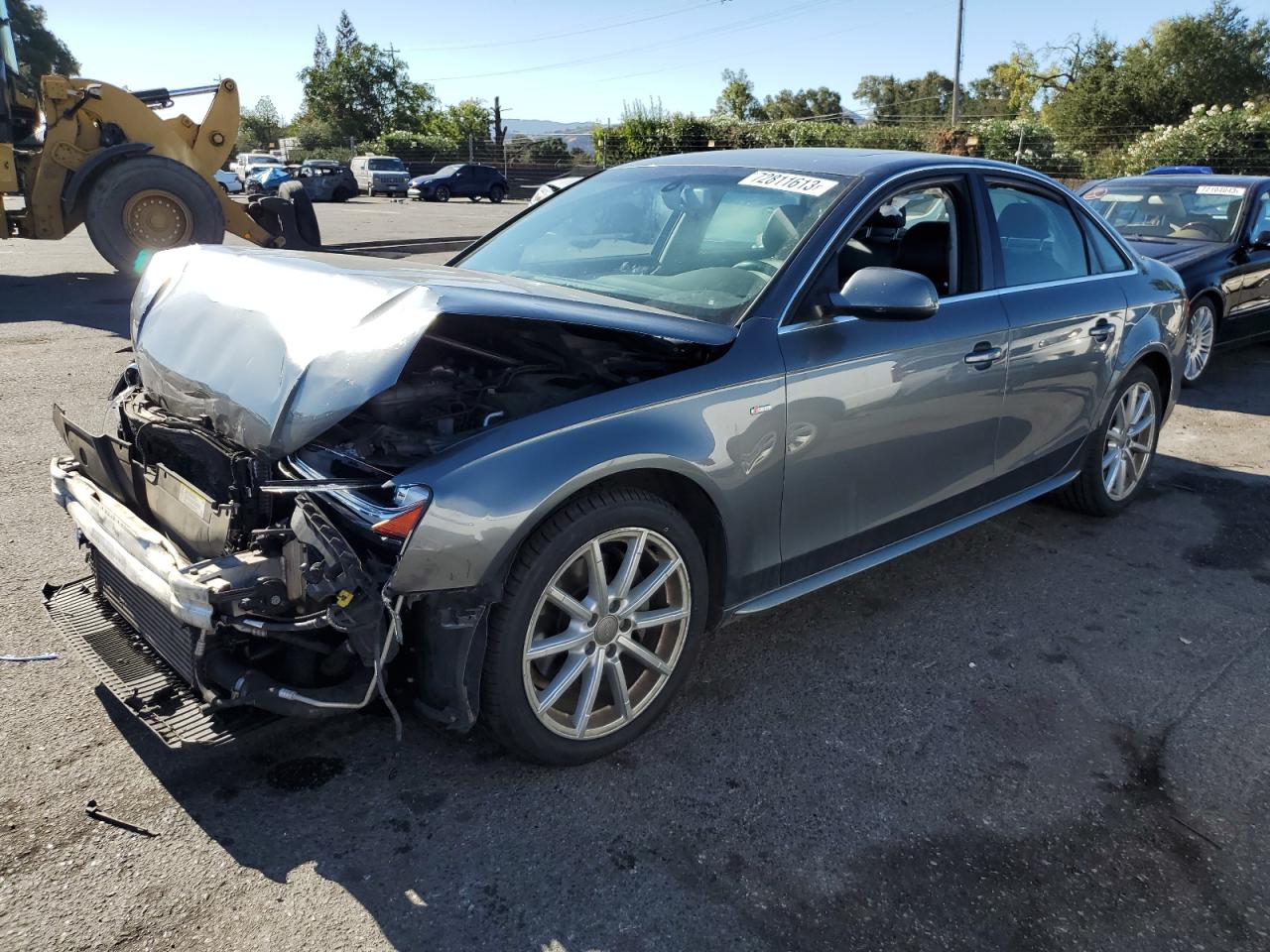 Image 1 of 2015 AUDI A4 PREMIUM PLUS 2015 with VIN WAUFFAFLXFN025562