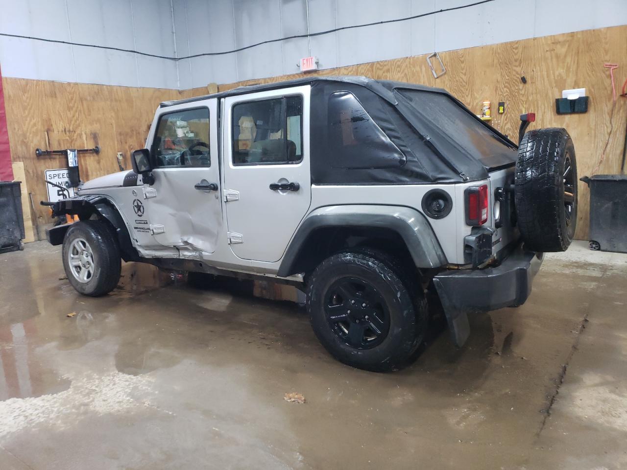 Image 2 of 2010 JEEP WRANGLER UNLIMITED SPORT 2010 with VIN 1J4BA3H13AL126691