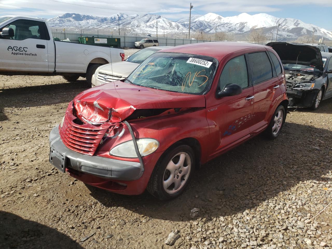 Image 2 of 2002 CHRYSLER PT CRUISER TOURING 2002 with VIN 3C4FY58BX2T259817
