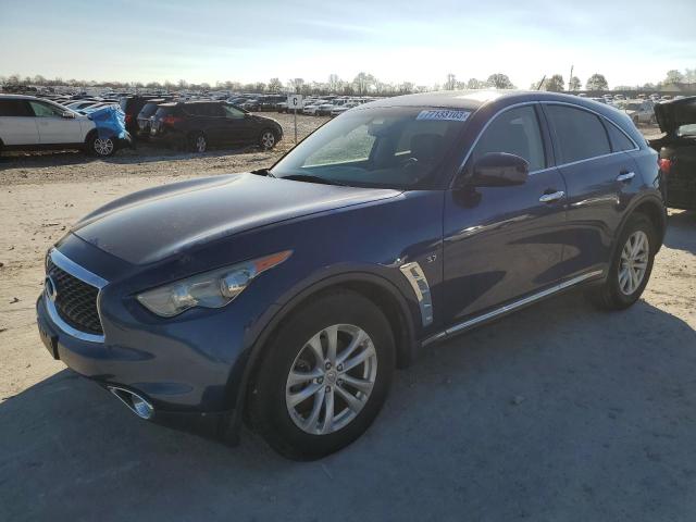 Image 1 of 2017 INFINITI QX70  2017 with VIN JN8CS1MUXHM140401
