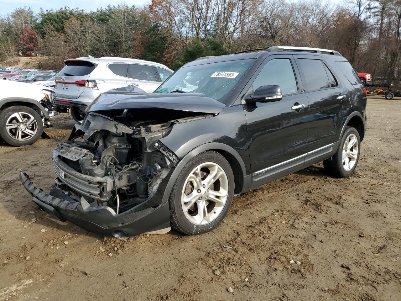 Obraz 1 z 2014 FORD EXPLORER LIMITED 2014 z VIN 1FM5K8F8XEGC28612