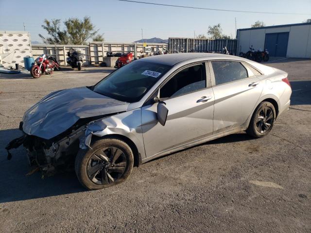 Image 1 of 2022 HYUNDAI ELANTRA SEL 2022 with VIN 5NPLS4AG2NH079661