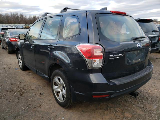 Image 2 of 2017 SUBARU FORESTER 2.5I 2017 with VIN JF2SJAAC1HG549859