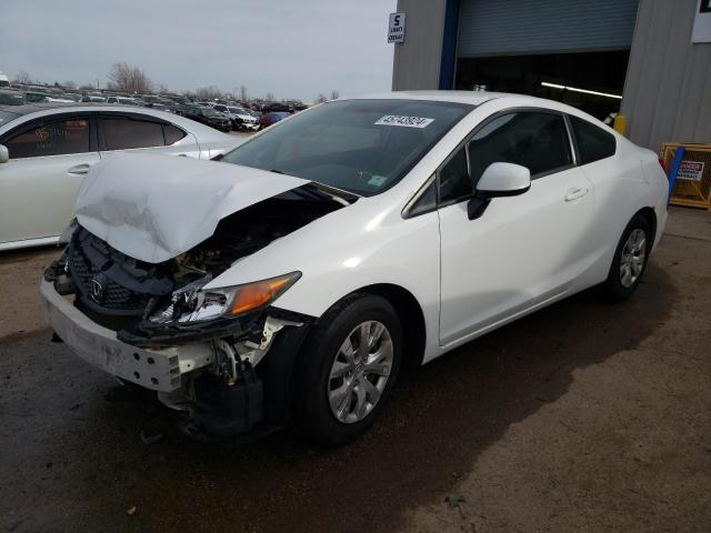 Image 1 of 2012 HONDA CIVIC LX 2012 with VIN 2HGFG3B5XCH538450