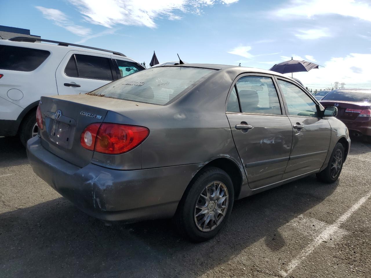 Image 3 of 2003 TOYOTA COROLLA CE 2003 with VIN 1NXBR32E23Z100764