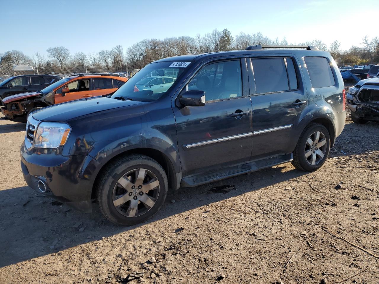 Изображение 1 2012 HONDA PILOT TOURING 2012 с VIN 5FNYF4H92CB011180