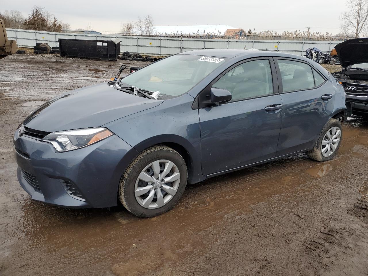 Image 1 of 2016 TOYOTA COROLLA L 2016 with VIN 2T1BURHE1GC566024