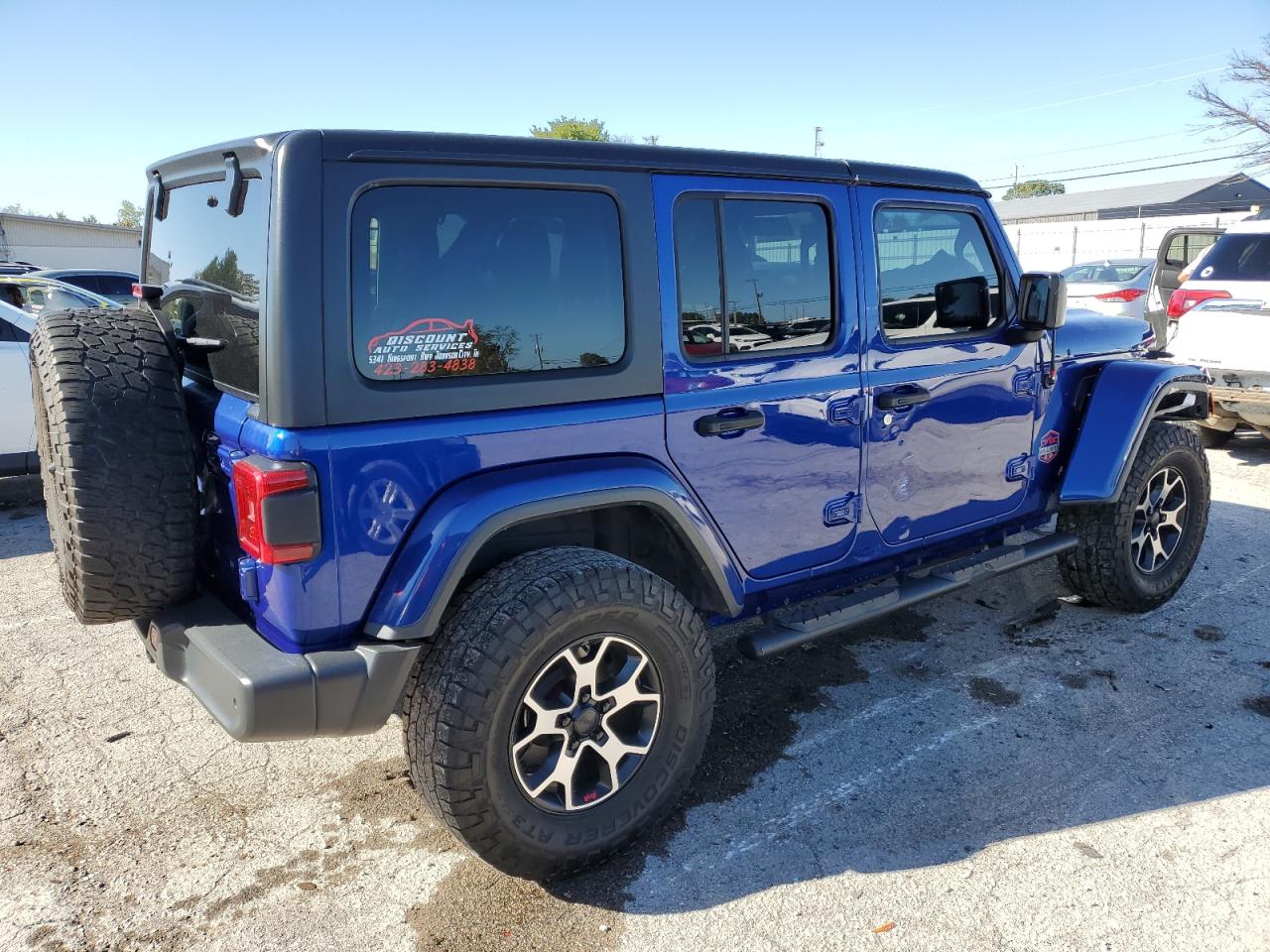 Изображение 3 Jeep Wrangler Unlimited Sahara 2019 с VIN 1C4HJXEG7KW550276