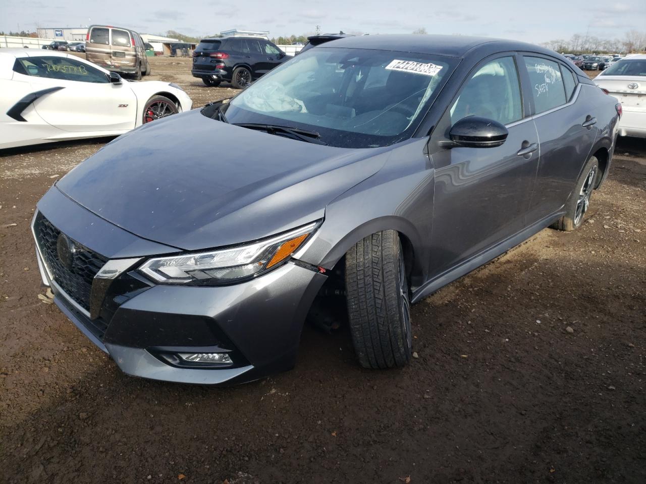 Image 1 of 2021 NISSAN SENTRA SR 2021 with VIN 3N1AB8DV6MY207459