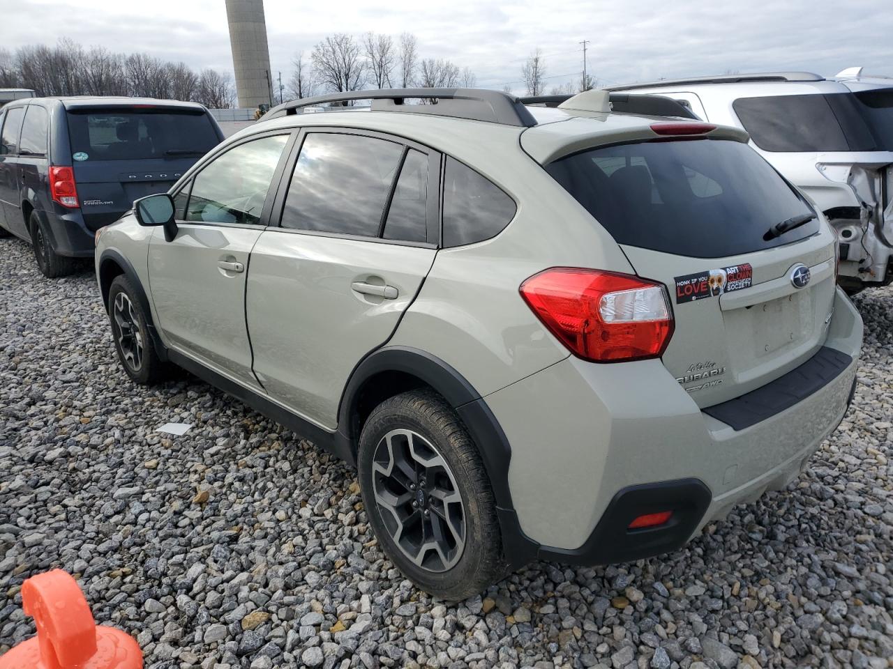 Image 2 of 2017 SUBARU CROSSTREK LIMITED 2017 with VIN JF2GPAKC7H8235002