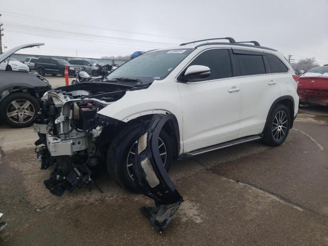 Image 1 of 2018 TOYOTA HIGHLANDER SE 2018 with VIN 5TDJZRFH0JS538319