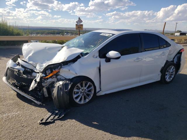 Image 1 of 2021 TOYOTA COROLLA LE 2021 with VIN JTDHPMAE1MJ170867