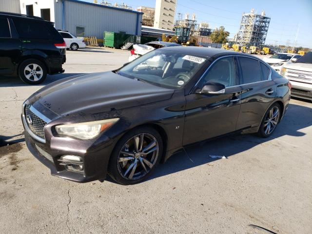 Image 1 of 2014 INFINITI Q50 BASE 2014 with VIN JN1BV7AP2EM677732